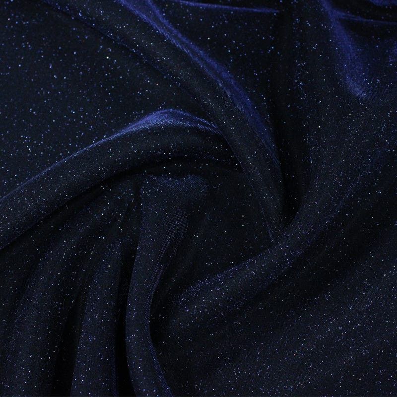 MHC World Dress Fabrics Navy Sandwich Scuba Limelight Fabric 150 cm