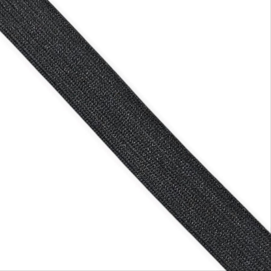 MHC WORLD Elastic 15mm Black Knitted Elastic Med Pull