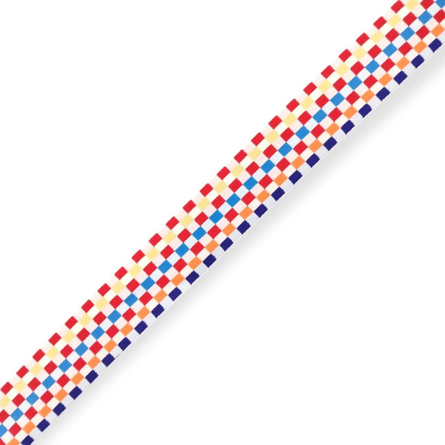 MHC WORLD Elastic Orange Printed Jaq Elastic 50mm Jep