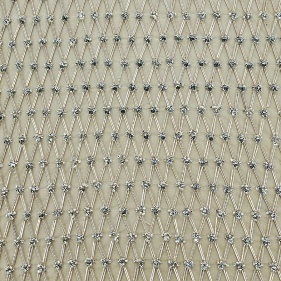 MHC WORLD Exclusive Hand Beaded Champagne Exclusive Hand Beaded Lace 140cm