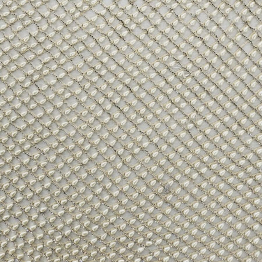 MHC WORLD Exclusive Hand Beaded Cream Exclusive Hand Beaded Lace 140cm