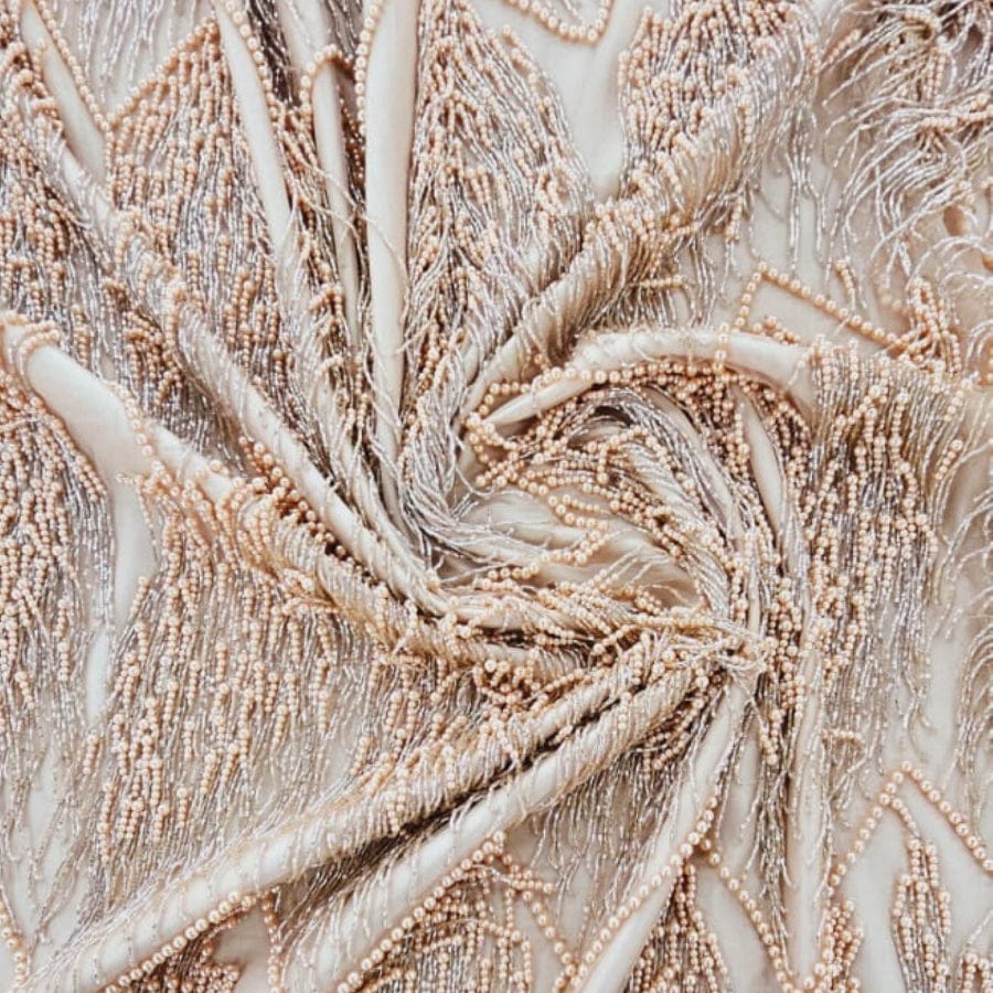 MHC WORLD Exclusive Hand Beaded Exclusive Hand Beaded Lace 140cm