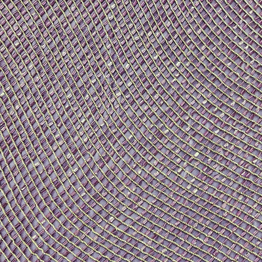 MHC World Exclusive Hand Beaded Purple Exclusive Hand Beaded Lace 140cm