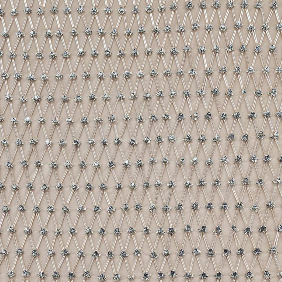 MHC WORLD Exclusive Hand Beaded R.Gold Exclusive Hand Beaded Lace 140cm