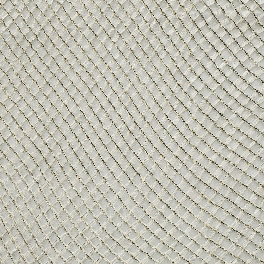 MHC World Exclusive Hand Beaded Silver Exclusive Hand Beaded Lace 140cm