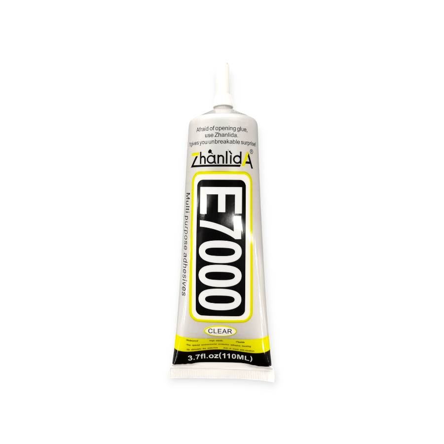 MHC WORLD Fabric Glue E7000 Universal Clear Contact Adhesive 110ml