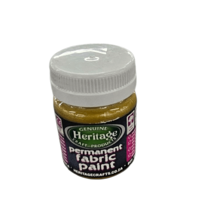 MHC WORLD Fabric Paint Gold Heritage Fabric Paint 50ml