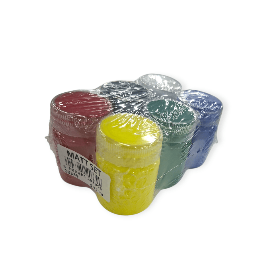 MHC WORLD Fabric Paint Matt Set Heritage 6pc Fabric paint 50ml