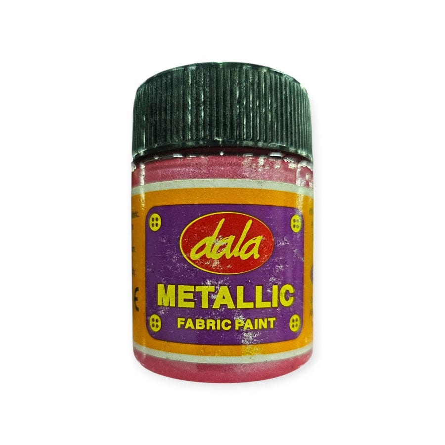MHC WORLD Fabric Paint Pink Dala Metallic Fabric Paint 50ml