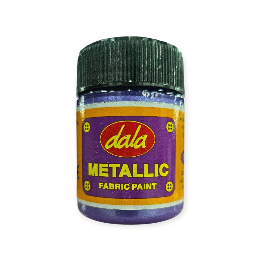 MHC WORLD Fabric Paint Violet Dala Metallic Fabric Paint 50ml