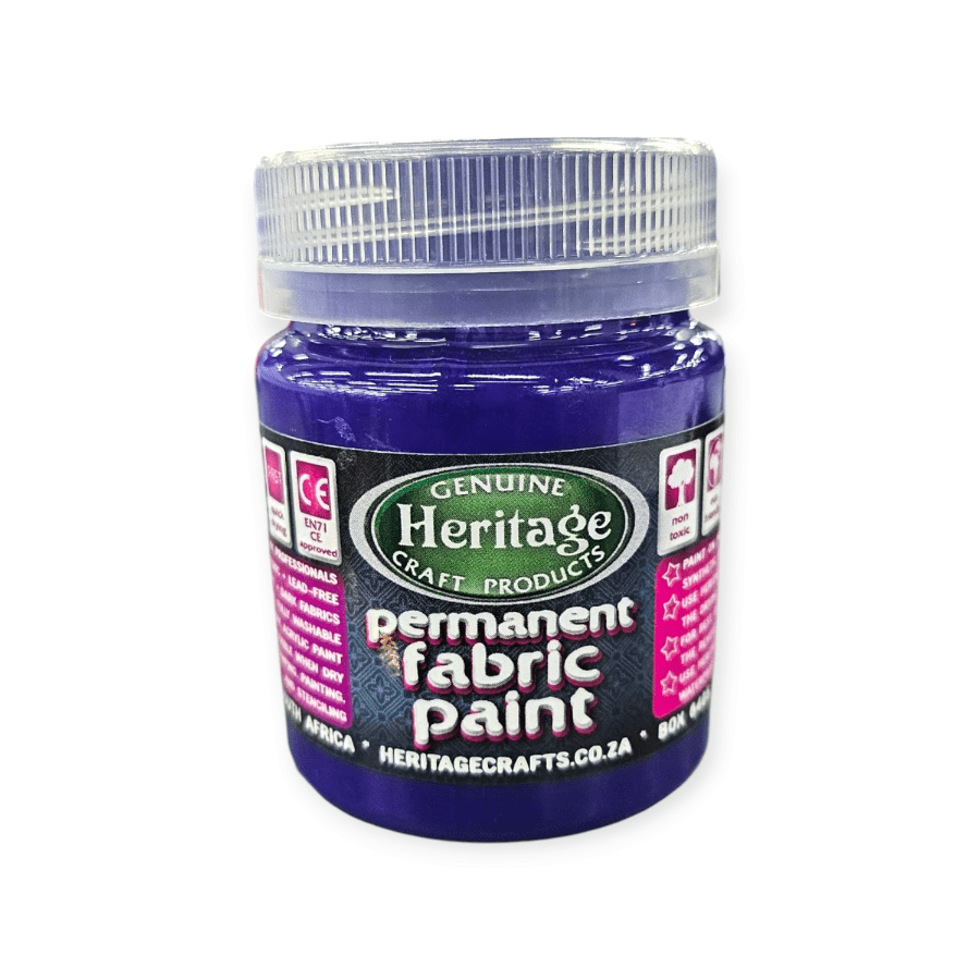 MHC WORLD Fabric Paint Violet Heritage Fabric Paint 100ml