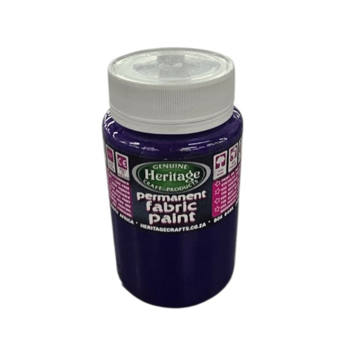 MHC WORLD Fabric Paint Violet Heritage Fabric paint 250ml