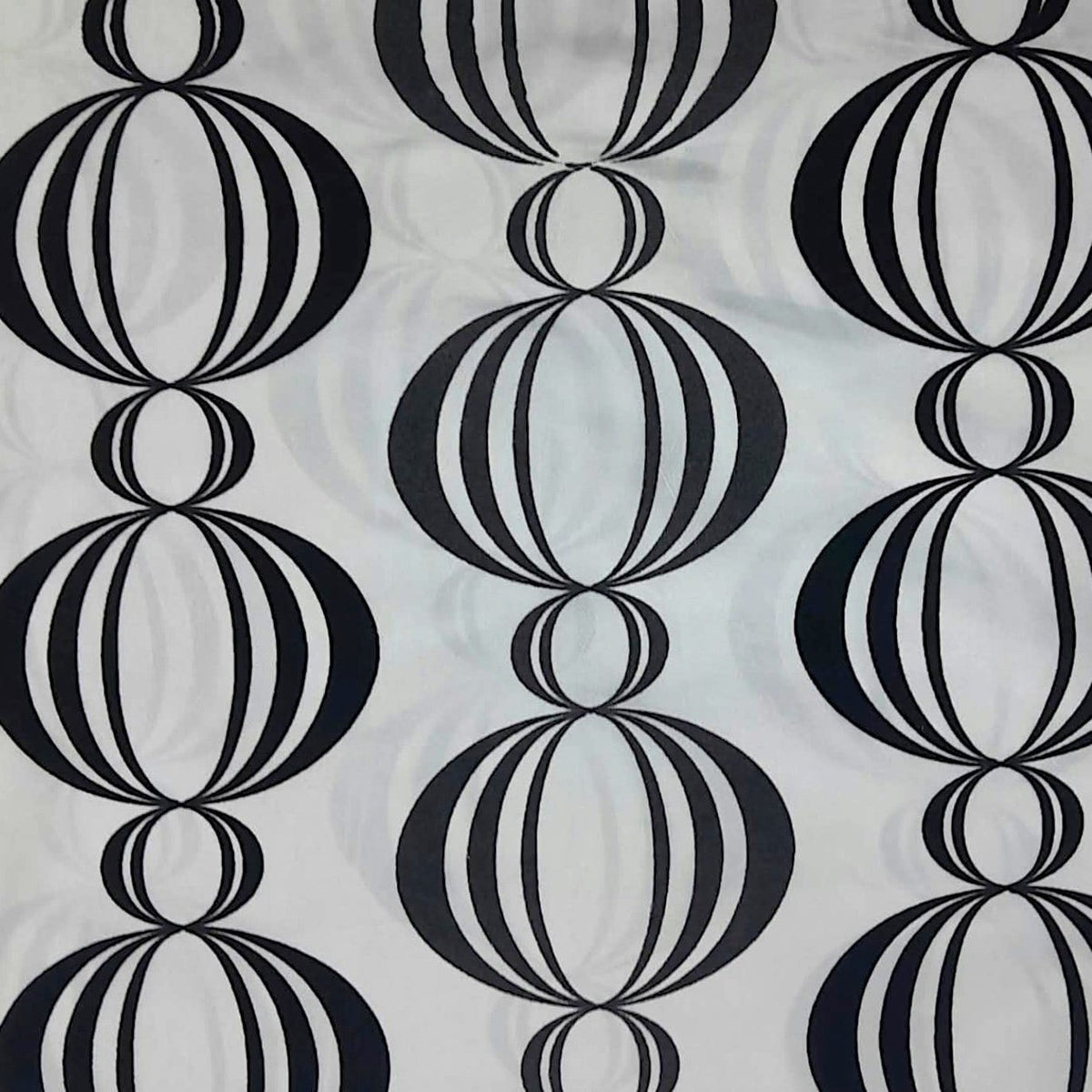 MHC World Fabric White Fabric Taffeta 2-Tone Flocking 280 cm