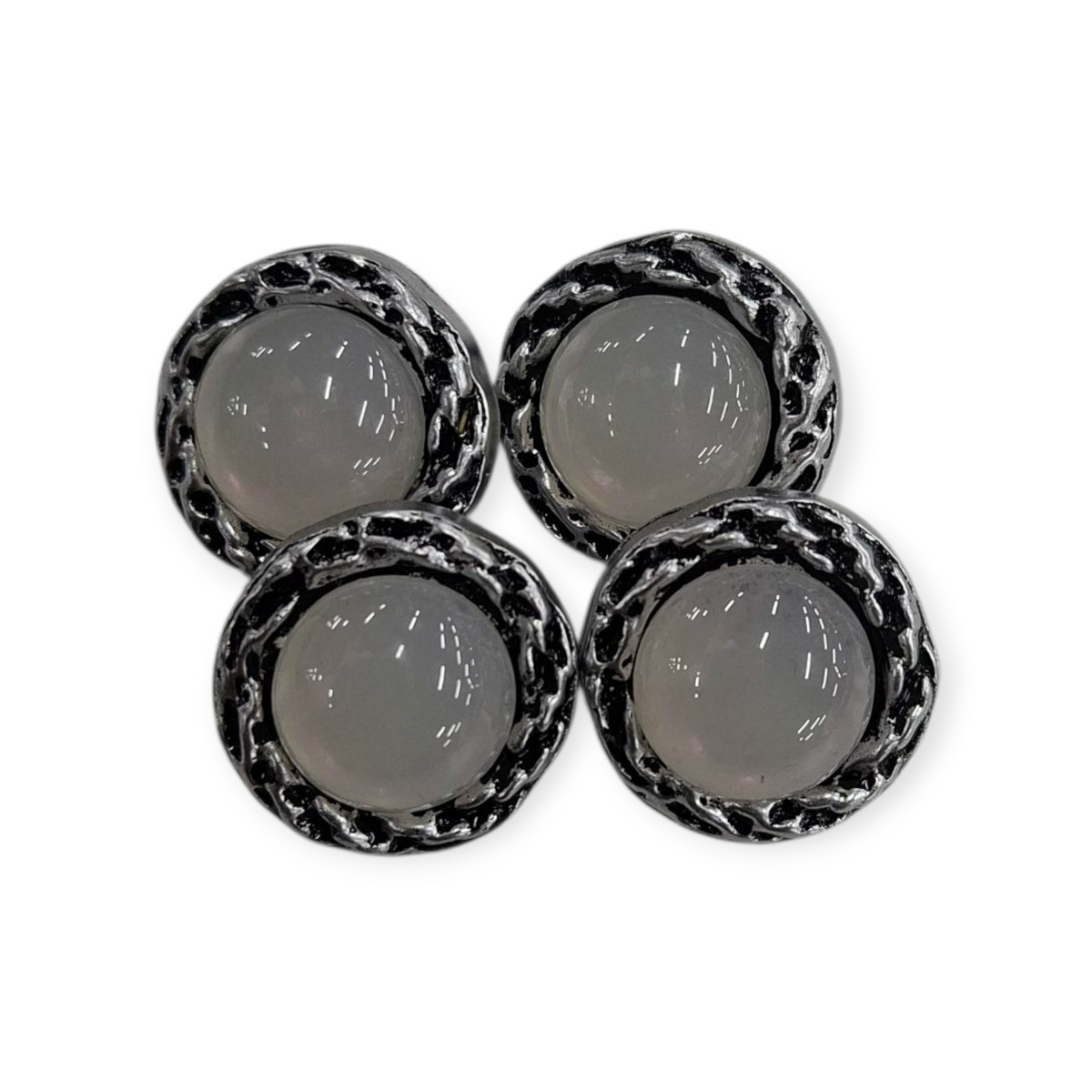 MHC WORLD Fancy Buttons 44249 28in / Silver Fancy Buttons 44249