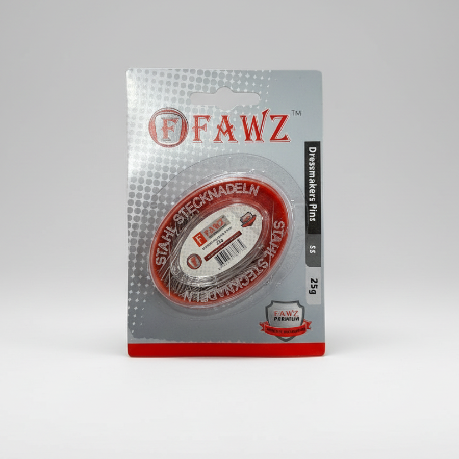 MHC World Fawz Dressmaking Pins SS steel Fawz Dressmaking Pins