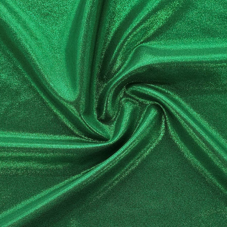 MHC World FIIL CHARMAINE Abundant Green Charmaine Span Twill Foil Fabric 150cm