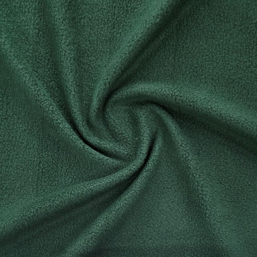 MHC WORLD Fleece Bottle Green Plain Polar Fleece Fabric 150cm