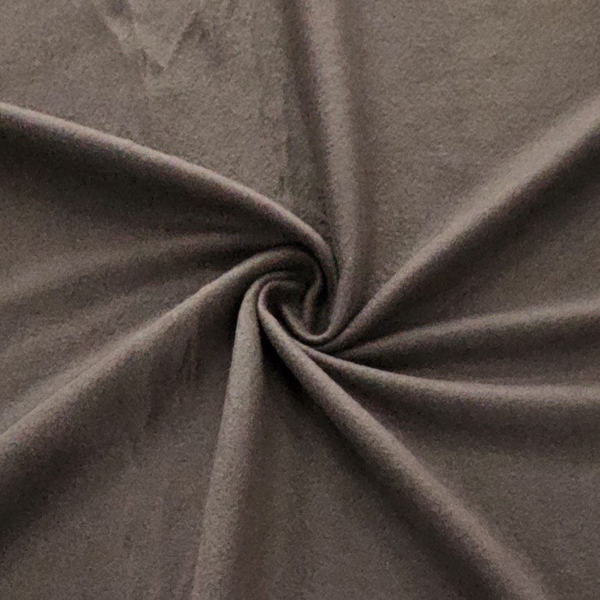 MHC WORLD Fleece Brown Plain Polar Fleece Fabric 150cm