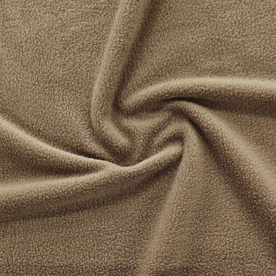 MHC WORLD Fleece Fawn Plain Polar Fleece Fabric 150cm