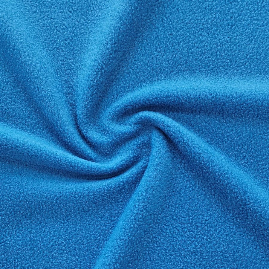MHC WORLD Fleece Turquoise Plain Polar Fleece Fabric 150cm