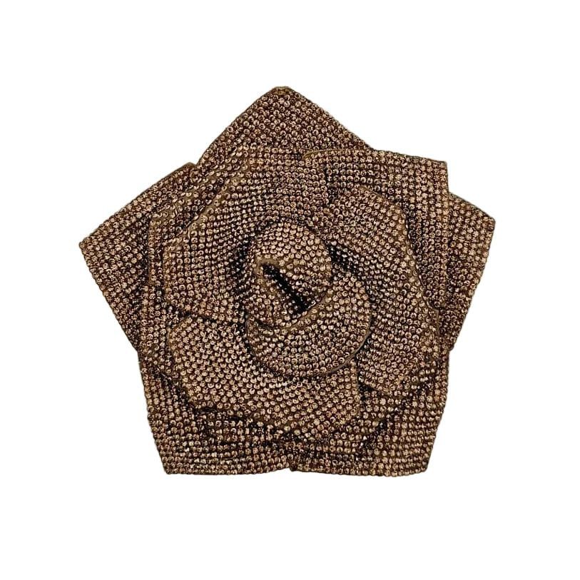MHC WORLD Flowers 3DF-72 R.Gold Flowers 3DF-72