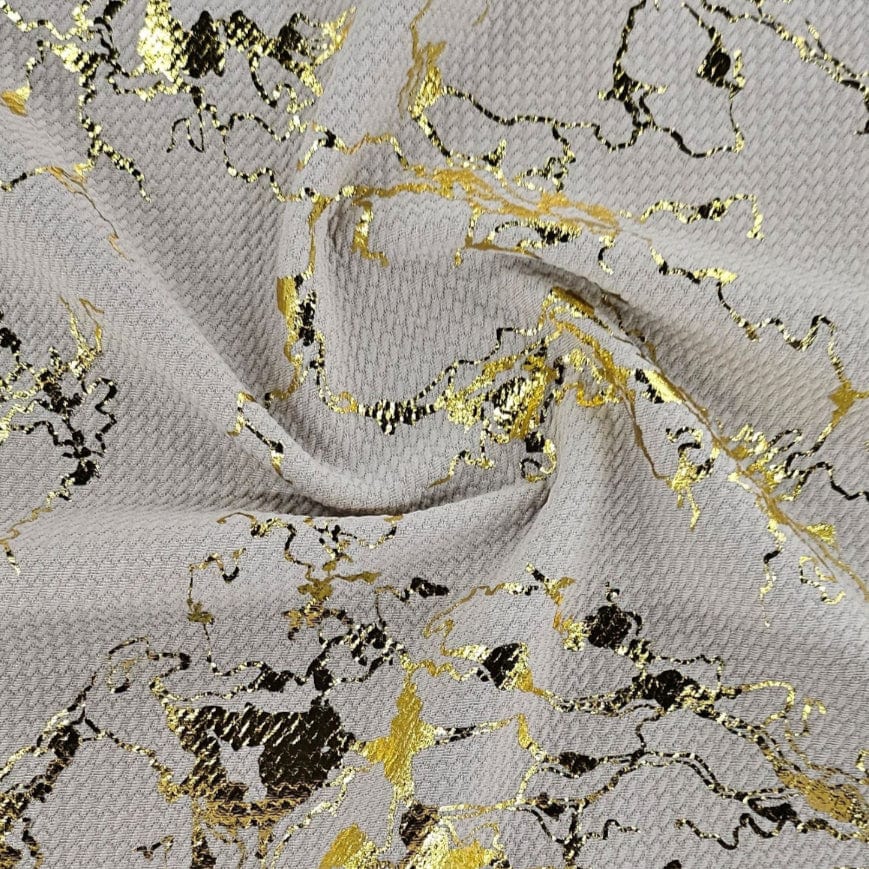 MHC WORLD FOIL BULLET CREPE Nude Foil Bullet Crepe 150cm