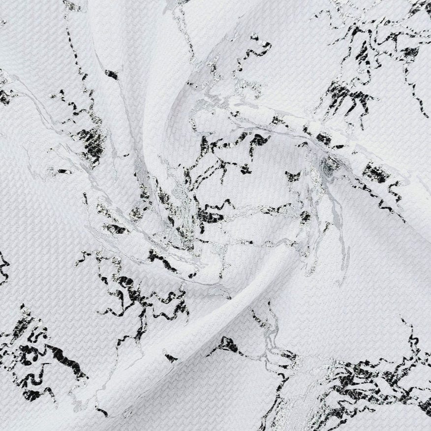 MHC WORLD FOIL BULLET CREPE White Foil Bullet Crepe 150cm