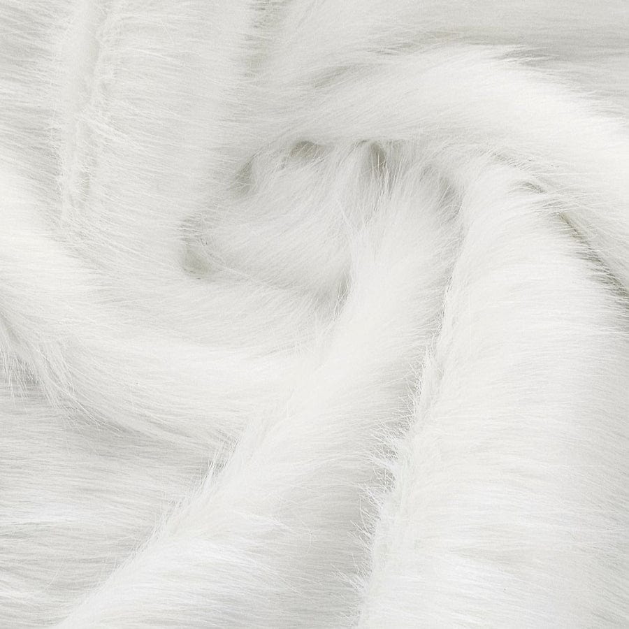MHC WORLD FUR White Long Hair Fur 150 cm