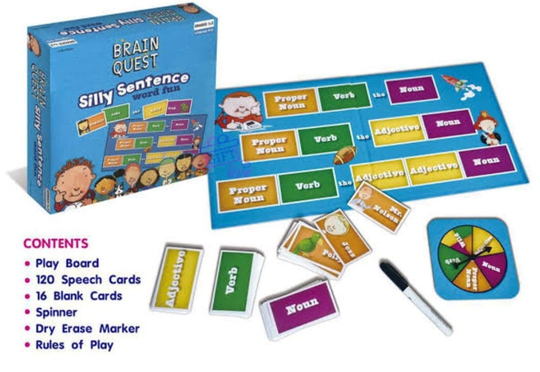 MHC World Game Brain Quest Silly Sentence Game (7312636411993)