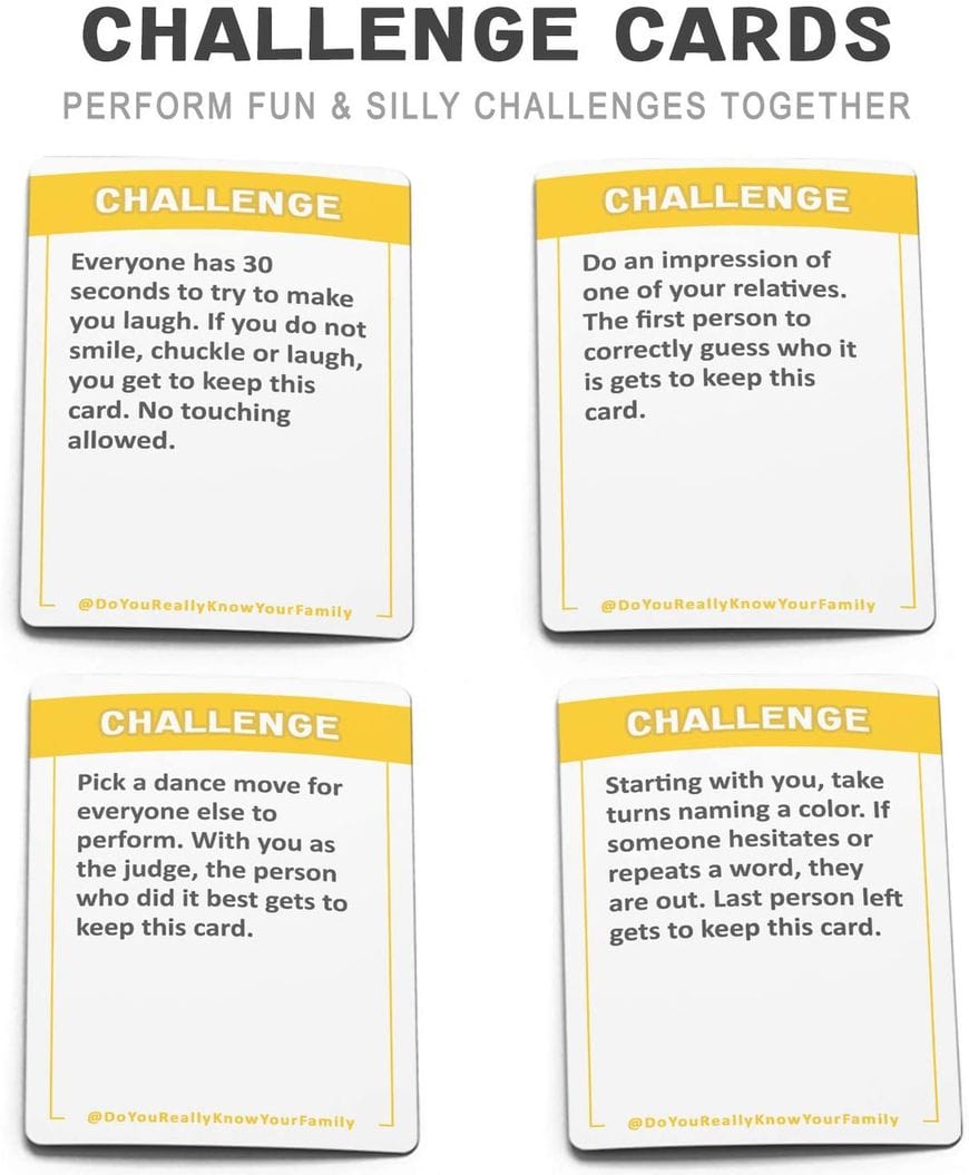 MHC World Game Do You Really Know Your Family Card Game 0162T (7765034696793)