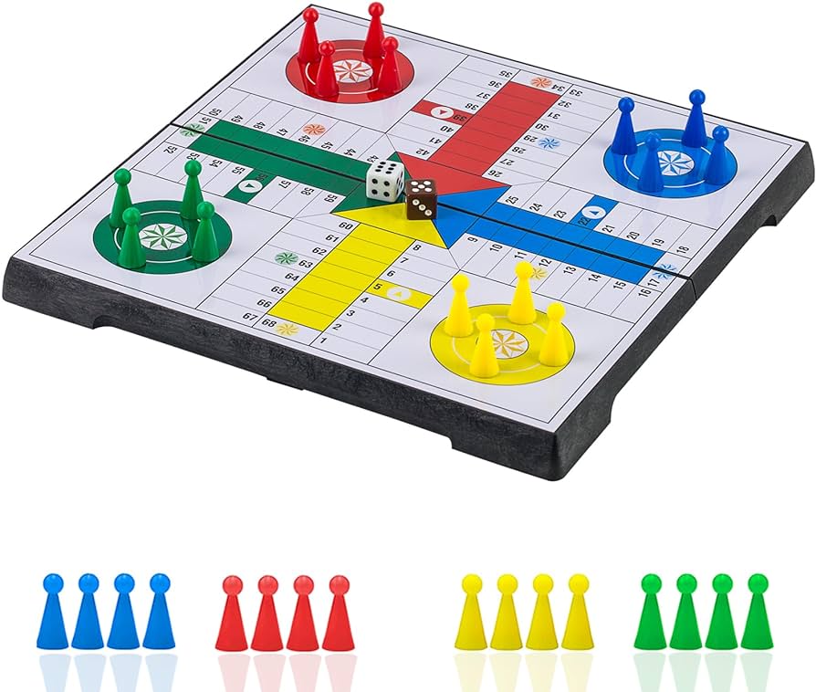 MHC World Game Ludo Game Magnetic Board 2204 (7765041479769) (7765035450457)