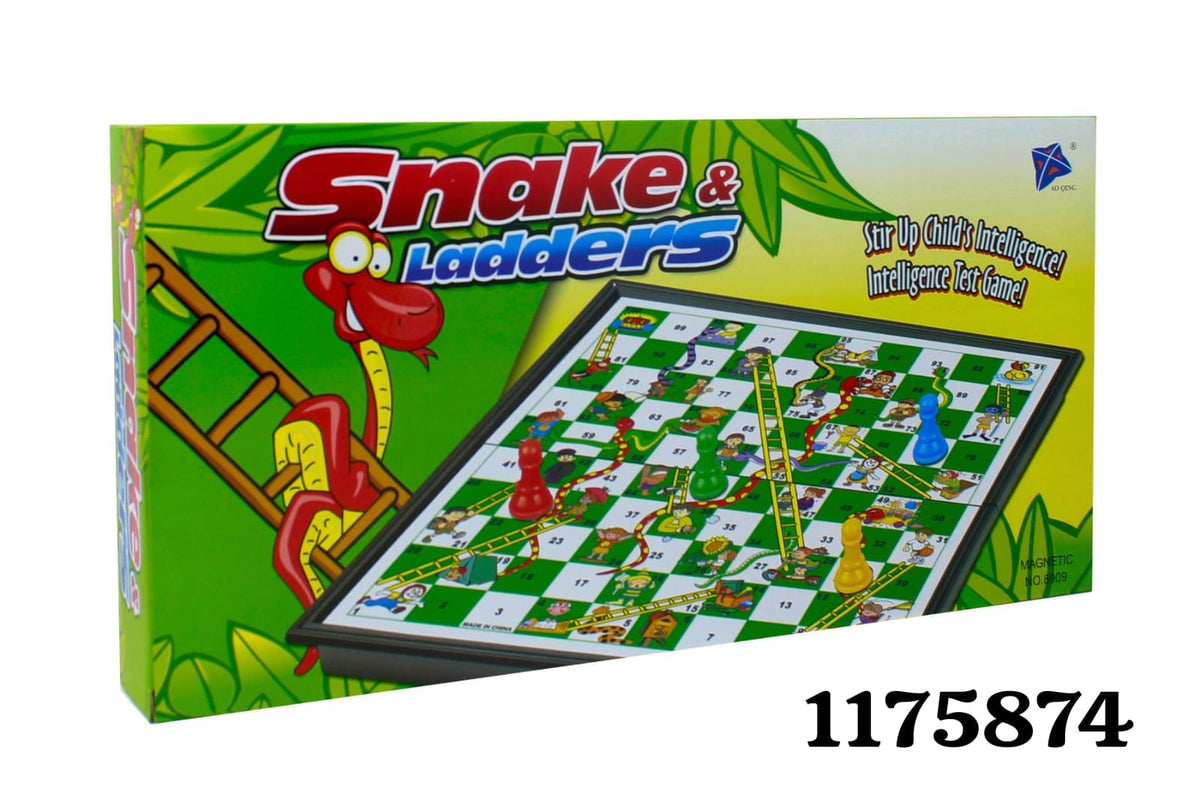 MHC World Game Snake and Ladders Magnetic Board Game 8709 (7765046460505) (7752480555097)