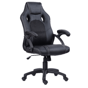 MHC World Gaming Chairs Gaming Chairs STL-105 - Black (7676061712473)