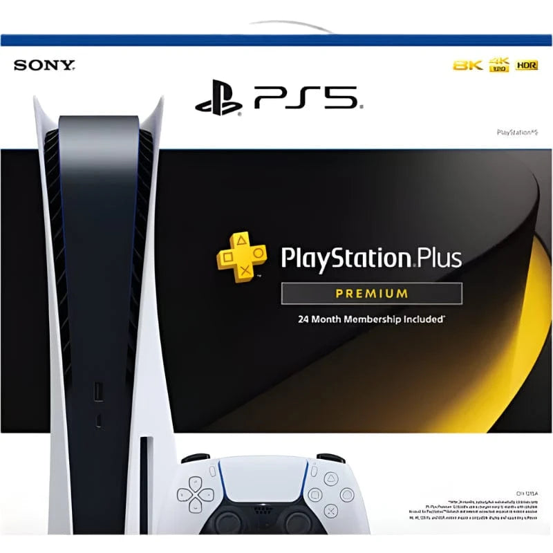 MHC World Gaming PS5 Disc Edition+ Playstation Plus Subscription
