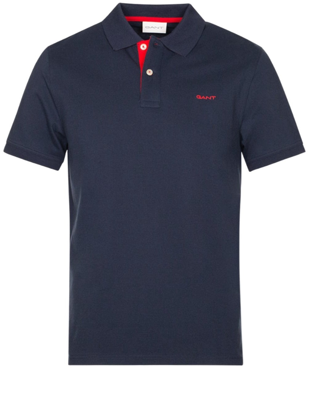 MHC World Gant Regular Contrast Pique Short Sleeve Rugger Evening Ble (7635568820313)