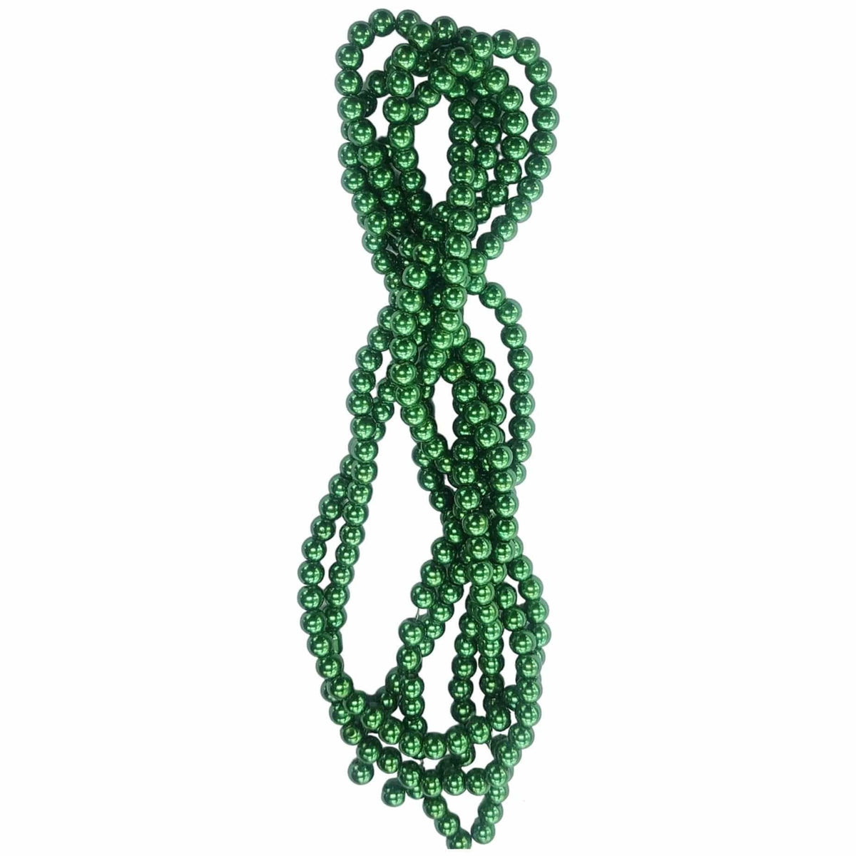 MHC WORLD Glass Pearl Beads Bottle Green Glass Pearl Beads 8mm