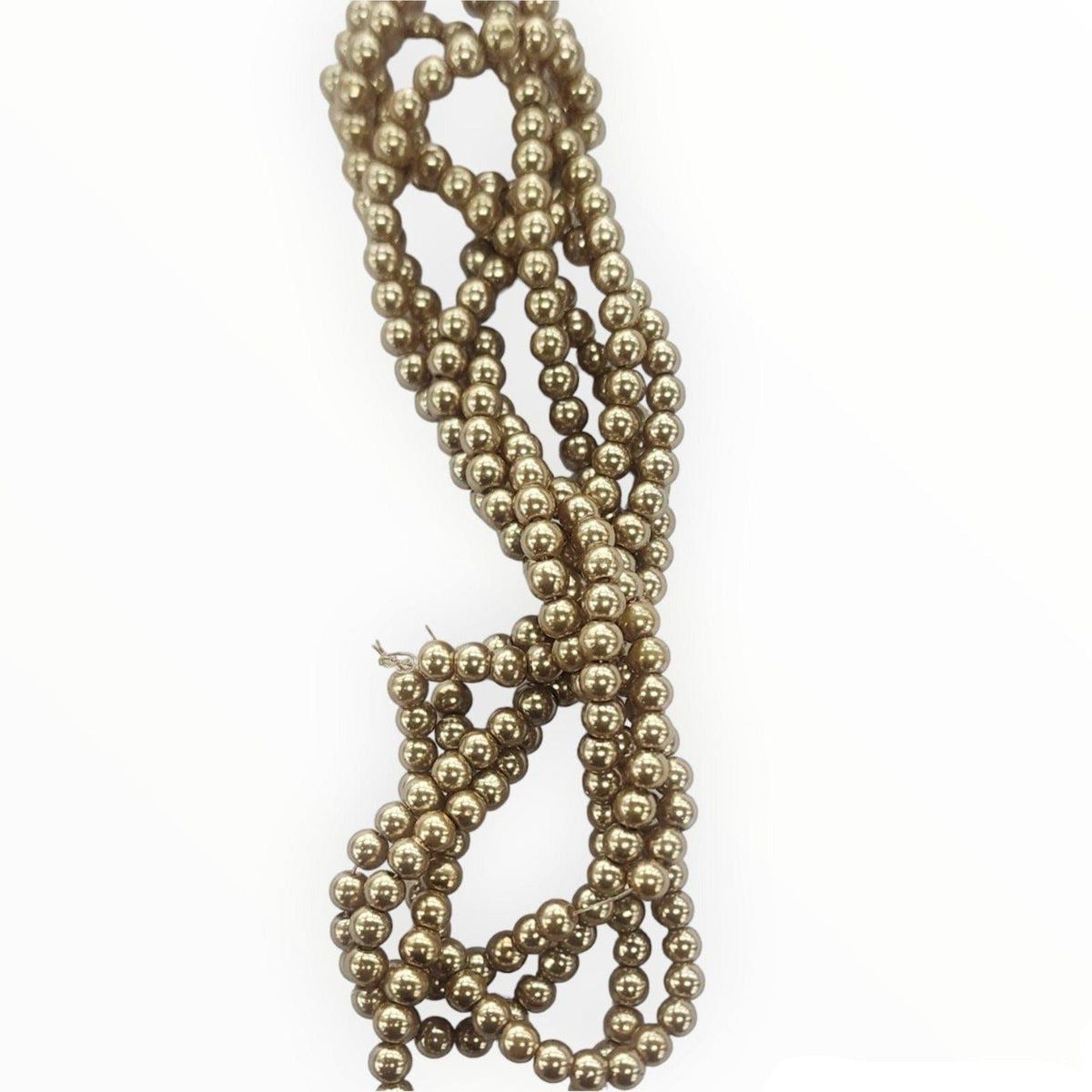 MHC WORLD Glass Pearl Beads Glass Pearl Beads 8mm