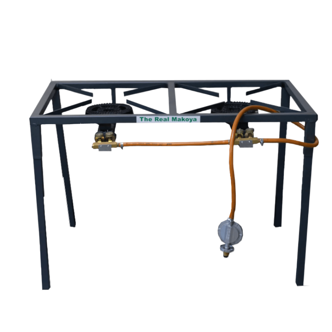 MHC World Griller Gas 2 Pot Boiling Table With Removable Legs 08/2GBT