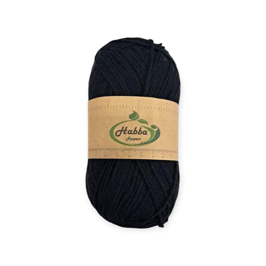 MHC WORLD Habba Respect Wool Black Habba Respect Wool 100g