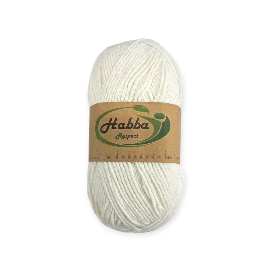 MHC WORLD Habba Respect Wool White Habba Respect Wool 100g