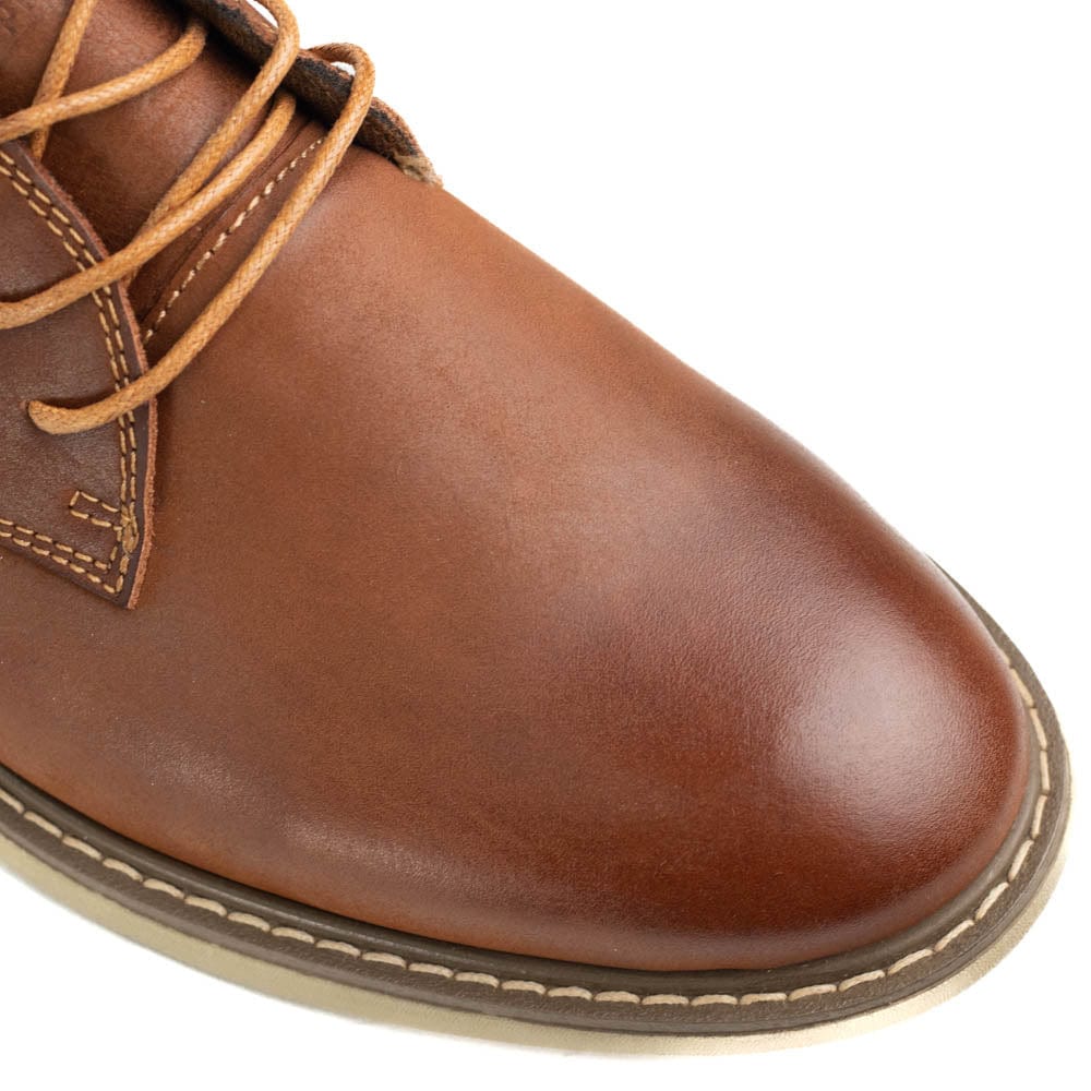 MHC World Hush Puppie Dylan Shoe Waxy Nubuck Tan (7314329534553)