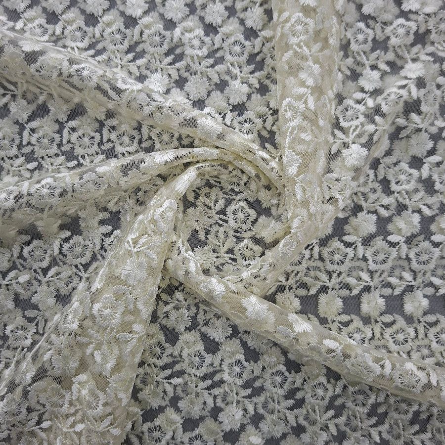 MHC WORLD Indo Lace Small Flower Cream Indo Lace Small Flower
