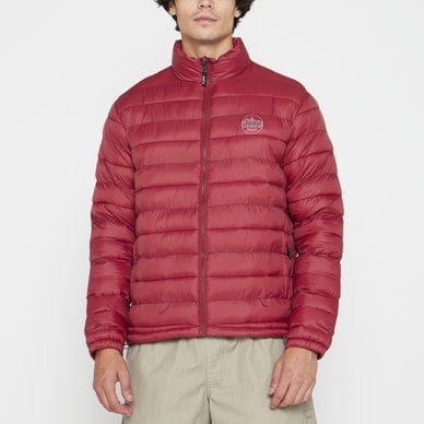 MHC World Jeep Core Puffer Jacket Long Sleeve Burgundy (7630996176985)