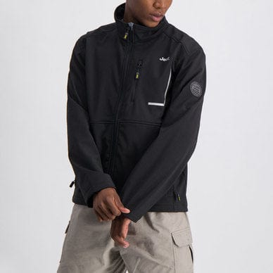 MHC World Jeep Funnel Neck Soft Shell Jacket Black (7653161336921)