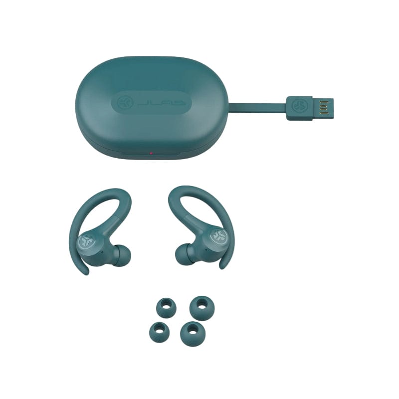 MHC World JLAB GO AIR SPORT TRUE WIRELESS IN EAR EARPHONES - (TEAL)