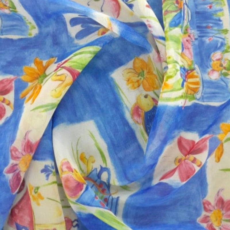 MHC WORLD Kids Fabrics Maison Special Clearance Mr Mouse Print Voile Collection 140 cm