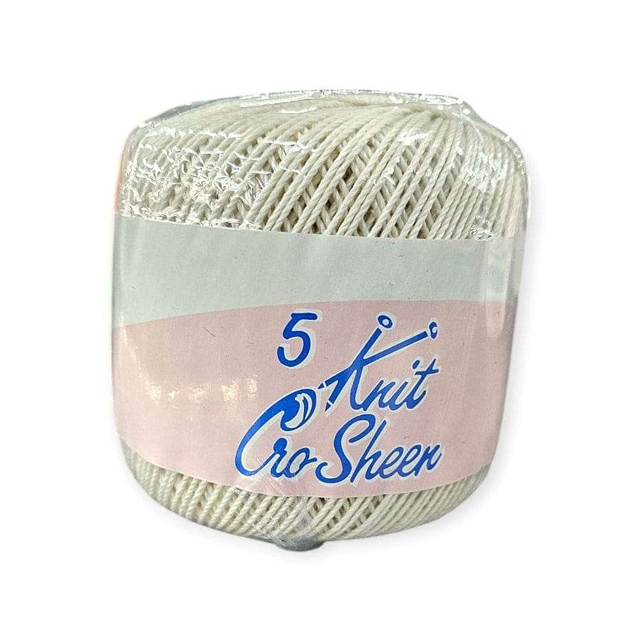 MHC WORLD Knitting LT Beige Knit Cro Sheen No.5