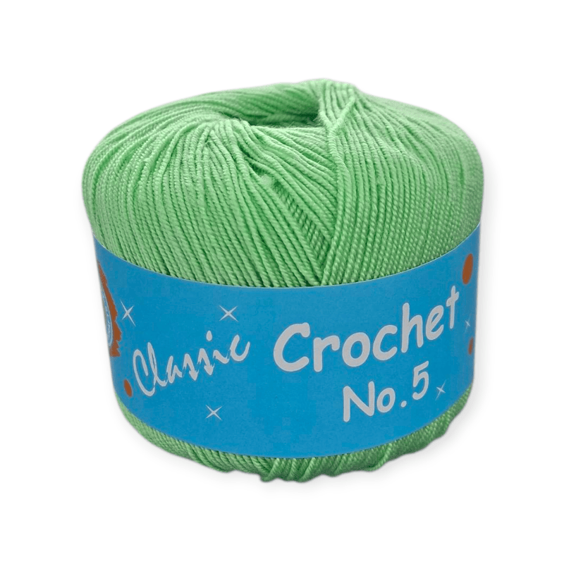 MHC WORLD Knitting Mint Crochet Cotton No.5  50g