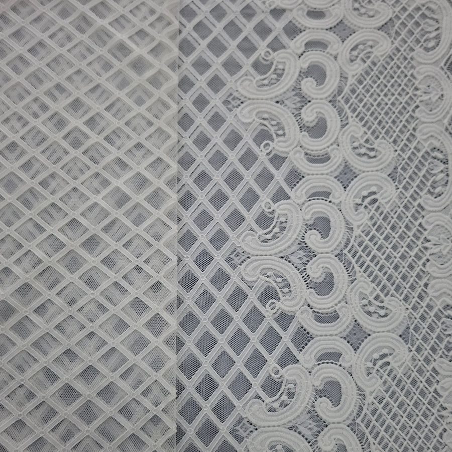 MHC WORLD Lace Alison P/Panel Ivory Lace Alison  (P/Panel 1.3mm)