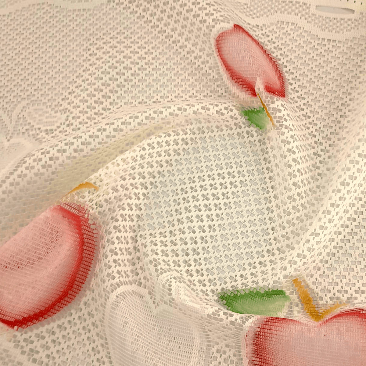 MHC World Lace & Voile Fabrics Fabric Dutch Lace Apples Cream 60 cm